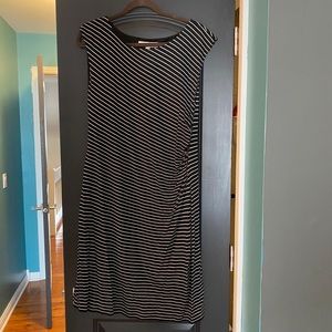 Black and white dress